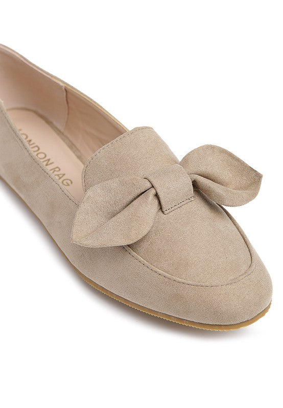 Echo Suede Leather Braided Detail Loafers