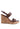 MOHANA QUILTED HIGH WEDGE HEEL SANDALS