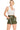 High-rise Waist Belted Faux Leather Short
