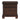 Classic Transitional Nightstand Brown Cherry Finish Birch Veneer Hidden Drawer Bun Feet Bedroom Furniture